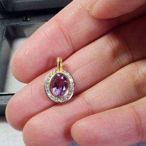 Amethyst pendant
